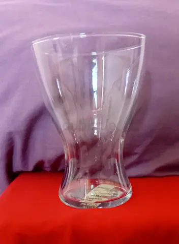 Ikea clear Glass Vase - Tall Decorative Flower Vase