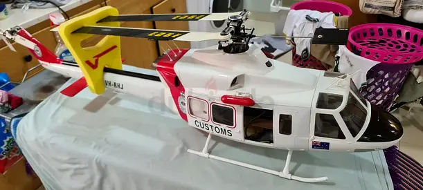 Bell 412 large RC helicopter