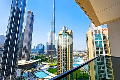 Burj khalifa & Fountain view | High ROI | Upgraded