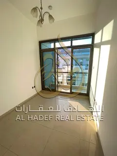 3BR + maid in Abu Shagara, 4 baths, 2 balconies, wardrobes, gym, pool &amp; free parking. Garbage ro