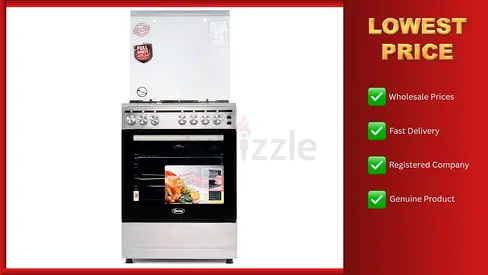 Terim Cooking Range 60x60 with 4 Gas Burner Cooker
