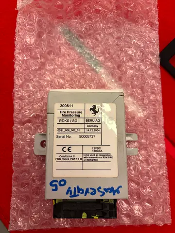 Ferrari 599 and 612 TPMS Control Unit Rare! Out of production