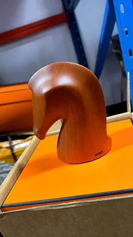 Hermes Wooden Horse Head Sculpture Home Decor