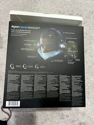 Dyson Zone Absolute + Wireless Headphones (Boxed) - Air-Purifying Headphones