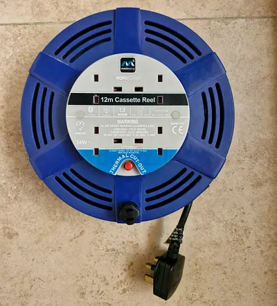 Masterplug Extension Four Socket 12meter