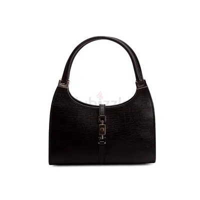 Authentic Gucci Black Calfskin Jackie Bardot