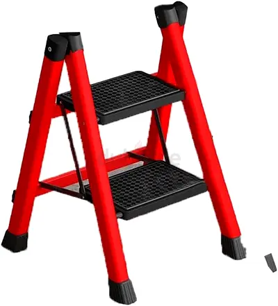 3289 - Foldable 2-Step Ladder, Folding Step Stool with Wide Anti-Slip Pedal-P4