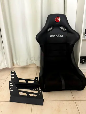 Trak Racer Bucket Seat + Side Mount Brackets | Excellent Condition