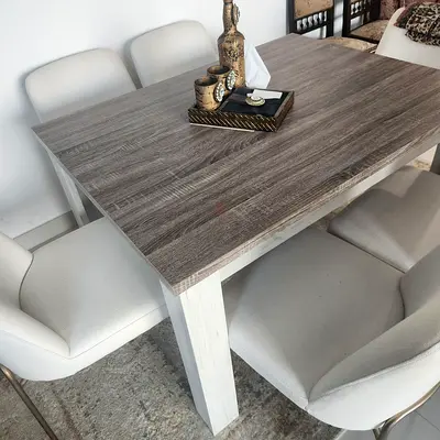 Modern Wooden Dining table without chairs. 160cm