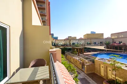 Furnished Studio | Pool View | Multiple Cheques