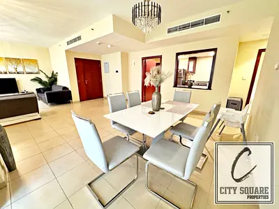 2 parkings | Fully furnished | Spacious 3 BR+M