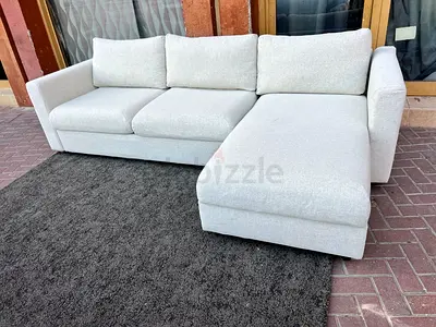Ikea vimle L shape sofa bed with mattress