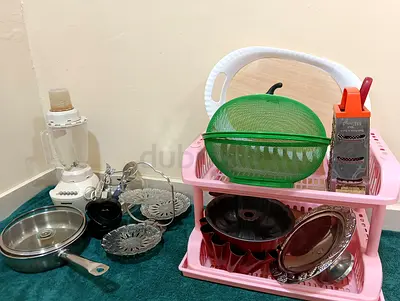 Mix of kitchen items all for AED 50