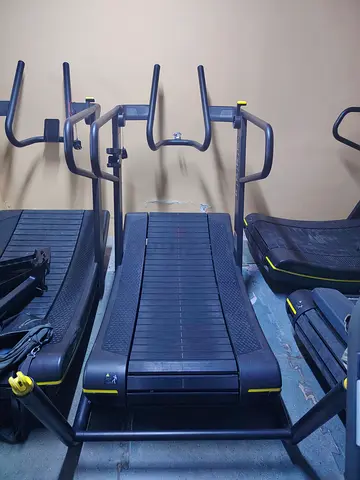 Used Curved Manual Treadmill - /Commercial Grade, Good Condition without a screen