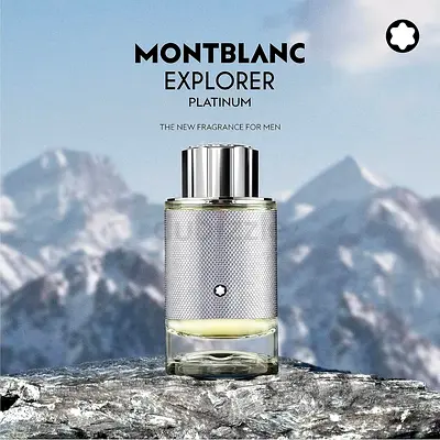 Montblanc Explorer Platinum Eau de Parfum for Men - 100ml (Genuine)