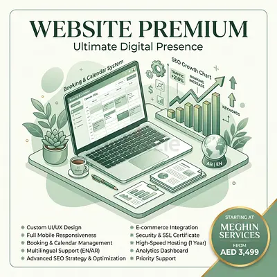 Premium Website Package - Meghin Services