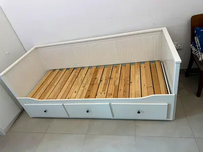 IKEA hemnes daybed frame with two IKEA mattress Available in excellent condition Size 80_200cm the