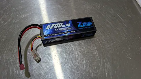 Zeee 6200mAh LiPo Rechargeable Battery Pack (3S) - Good Condition