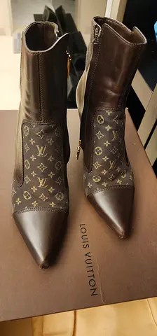 Authentic Louis Vuitton ankle boots