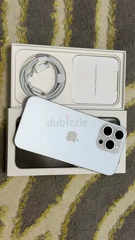 Iphone 15 promax 512gb white titanium