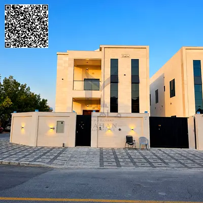 Luxury Corner Villa with Elevator | 5 Master Bedrooms | 5,000 Sq. Ft. | Central A/C | Premium Finishing | Roof Access | Prime Location | Ajman