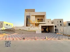 Luxury Modern Villa for Sale in Al Amerah, Ajman | 5 Master Bedrooms | Home Office | Central A/C | P