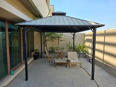 Metal gazebo