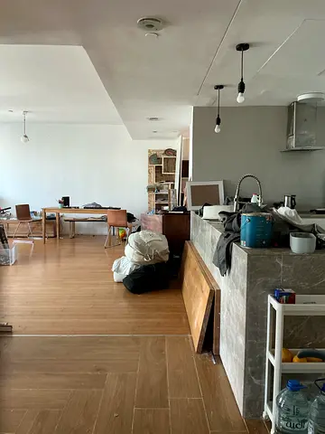 From ikea hardwood oak 4cm thick table top for dye into kitchen countertop asking 800aed