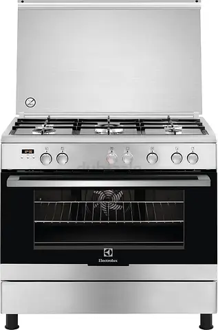 Electrolux 90cm Stainless Steel Gas Cooker with Oven
