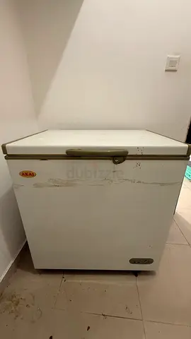 White Chest Freezer - Compact Deep Freezer, Good Condition