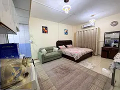Fully furnished studio for monthly rent in Al Qulayaa First tenant Fully equipped Sea view Spacious