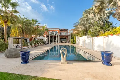 Mediterranean Style Waterfront Villa on Palm Jumeirah