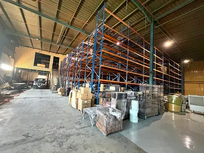 NO AGENT | WAREHOUSE RACK STORAGE PLUS OFFICE