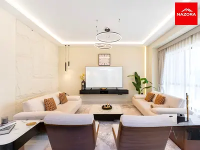 شقة مفروشة بغرفتي نوم | البحر 1 JBR | إطلالات على المارينا والمدينة