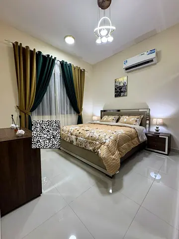 Great Housing Opportunity in Al-Rawda For rent: One bedroom and a living room in a prime, lively lo