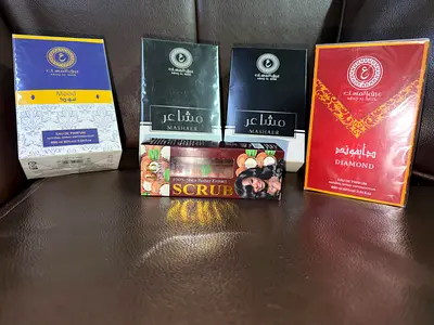Assorted Al Rehab Perfumes Soap Set - New, Sealed