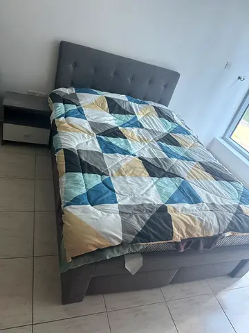 Bed with Mattress-Urgent Sale_AED200
