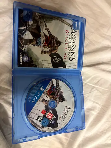 Assassins Creed IV: Black Flag (PS4) - Disc + Manual