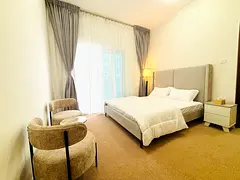 Furnished master room is available in city tower