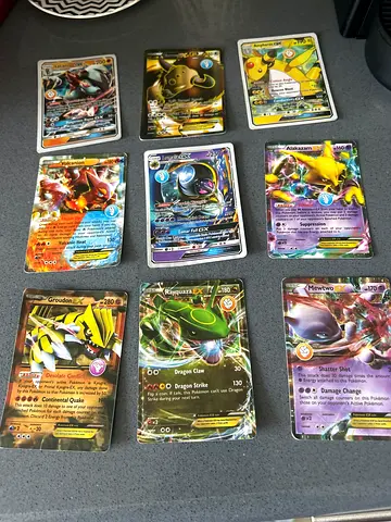9 Pokémon cards for sale