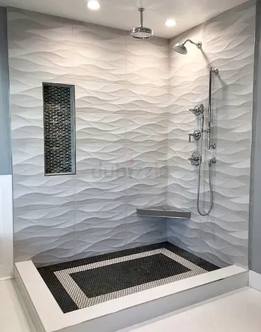 Premium Marble Transition Strip for bathroom