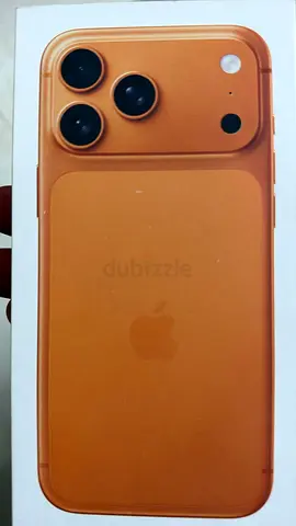 New Apple iPhone 17 Pro Max Orange