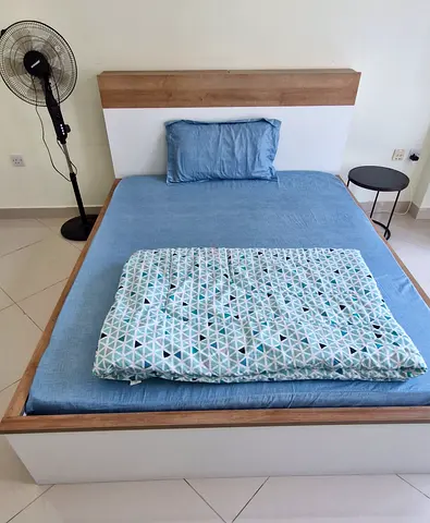 Home Box Double Bed with Qeshour Medical Mattress