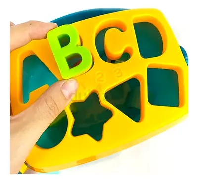 PLAYGRO ABC Shape Sorting Educational Toy for Toddlers ELC