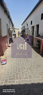 Prime Labor Camp for Rent | 32 Rooms with Large Open Yard | Al Sajja Industrial Area