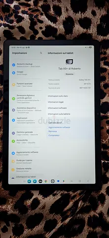 Black Samsung Galaxy A9+ Tablet
