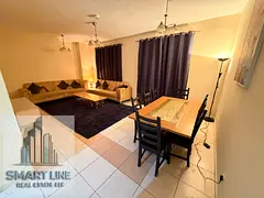 Fully furnished monthly payments 2bhk with balcony central ac and gass family building rent only 430