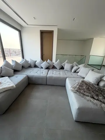 Modern U-Shaped Modular Sofa - custom made