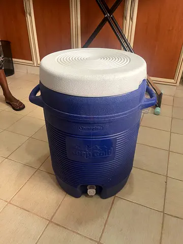 Large Blue Insulated Water Cooler Jug - 20L (Good Condition)