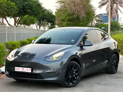 TESLA MODEL Y LONG RANGE 2022 GCC UNDER TESLA WARRANTY NO ACCIDENTS NO PAINT